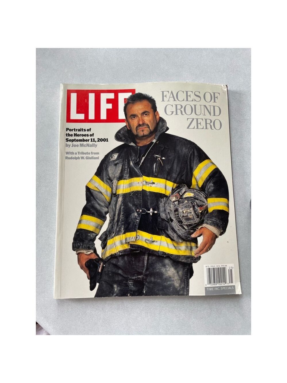 Life Magazine September 11, 2001 Faces of Ground Zero